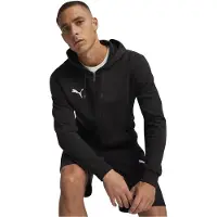 Puma teamGOAL Casuals Hooded Vest Zwart Wit