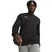 Puma Sportsweatshirt 'TeamGoal' zwart / wit