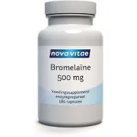 Nova vitae - Bromelaïne - 500 mg - 1250 GDU - 180 capsules