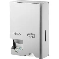 Mediqo-Line Maandverband- & tampondispenser klein RVS