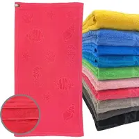 ISleep Strandlaken Schelp - 100% Katoen - Extra Groot - 100x200 cm - Cherise
