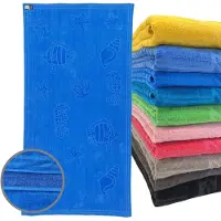 ISleep Strandlaken Schelp - 100x200 cm - Aqua