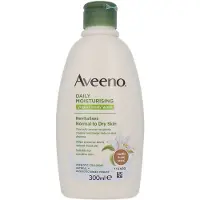 Aveeno Daily Moisturising Yogurt Body Wash Vanilla & Oat Scented 300ml