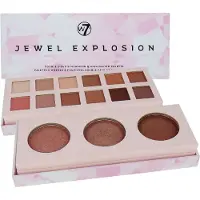 W7 Jewel Explosion Double Sided Eyeshadow & Highlighter Palette