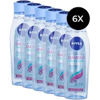 Nivea Diamond Volume Care Shampoo - 6 x 250 ml