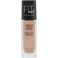 Maybelline Make-up teint Foundation Fit Me! Liquid Make-Up No. 102 Fair Ivory 30 ml
