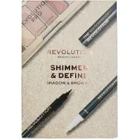 Revolution Makeup - Shimmer & Define Oogschaduw- en Wenkbrauwset 1 Pc