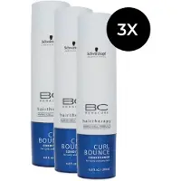 Schwarzkopf Bonacure Hairtherapy Curl Bounce Conditioner - 3 x 200 ml