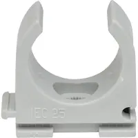Jsl aaneeschuifbare veerklem 16mm grijs (100 Stuks)
