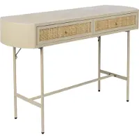 White Label Bijzettafel Amaya 2dr Beige