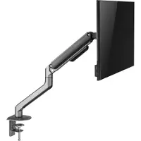 Gembird Monitorarm met gasveer, space grey