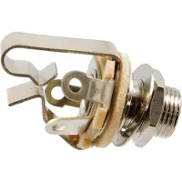 AllParts EP555L000 Switchcraft Dual Contact 1/4 Input Jack – 3/8 Schacht