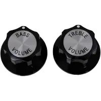 AllParts PK3248023 volumeknoppen voor Rickenbacker - Set van 2