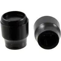 AllParts SK0714B23 – Bulkpack Vintage Zwarte Switch Tips (25 stuks)