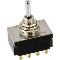 AllParts EP4363010 Mini Schakelaar – 4-pole On-On-On (4PDT)