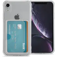 IMoshion Softcase Backcover met pasjeshouder voor de Apple iPhone Xr - Transparant