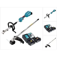 Makita DUX 18 RT2X1 accu multifunctionele aandrijving 18 V borstelloos + 2x accu 5,0 Ah + oplader