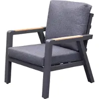 AVH-Collectie Costa Rica lounge tuinstoel aluminium antraciet