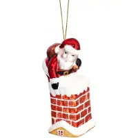 Sass & Belle Kerstman in schoorsteen kerstbal -
