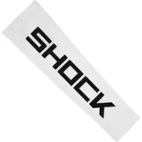 Shock Doctor Showtime Comp Arm Sleeve Solid S White Arm Sleeve voor Sport American Football