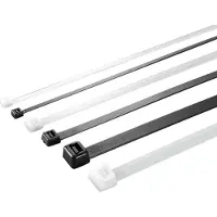 Hellermanntyton 111-60160 LK2A-PA66W-BK Kabelbinder 270 mm 4.60 mm Zwart UV-gestabiliseerd 100 stuk(s)