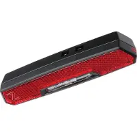 Axa Juno Dynamo Achterlicht – LED Fietsverlichting – Steady Functie – 500 m Zichtbaarheid – 80 mm Montage – Zijzichtverlichting – Rood