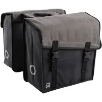 Willex - Fietstassen - Business - 30 L - canvas - groen /zwart