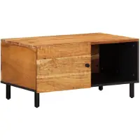 vidaXL Salontafel 80x50x40 cm massief acaciahout