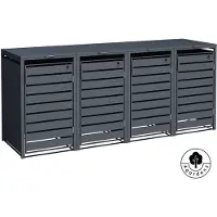 4gardenz kliko ombouw 4 kliko's containerombouw container ombouw antraciet
