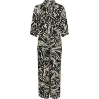 Kaffe Jumpsuit met strikceintuur, model 'carmen' | 42