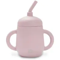 Interbaby Silicone Insi007 Bpa-vrij Glas + Rietje