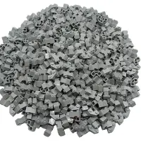 LEGO Facet Stone Hoeksteen, lichtgrijs - 87620, NIEUW! Aantal: 250 stuks