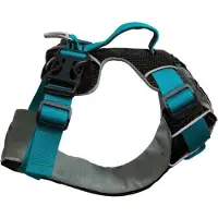 Sötnos triple safety harnas/ autgordel xxs nek 22-36cm body 30-48 cm . 4 aanpaspunten voor goede pasvorm. zeer degelijk , fluoriserernd