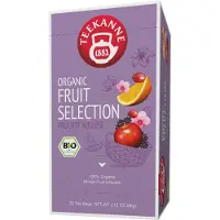 Teekanne - Premium Fruit Selection - biologisch - vruchtenthee - 20 theezakjes - geschikt voor horeca en kantoor - 1 doosje