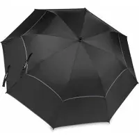 BagBoy Telescopic Paraplu Black Charcoal