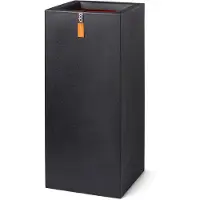 Capi Europe Bloempot Urban Smooth Zwart 36 X 36 X 79 Cm