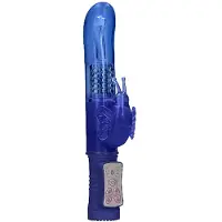 Shots Toys - Rotating Butterfly Vibrator - Blauw