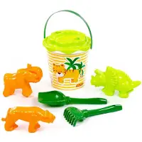 Cavallino Toys safari xl emmerset met zandvormen, 7dlg.
