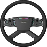 Moza Racing TSW Truck Wheel Zwenkwiel PC Zwart