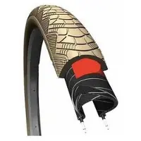 CST Buitenband - Zeppelin - 28x1.75x2 - ERTRO 47-622mm - Anti lek - Khaki met reflectie