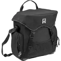 Willex Enkele Fietstas - Pakaftas - XL - Inhoud 17L - Zwart/Blauw
