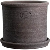 Bergs Potter Modena Raw Pot 30 Cm Grijs - Bloempotten Terracotta Grey - MOG30S