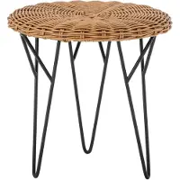 Bloomingville Roccas Salontafel, Bruin, Polyrattan