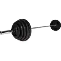 VirtuFit Olympische Gietijzeren Halterset - 170 kg