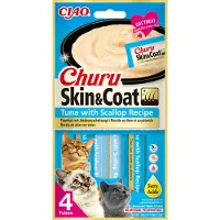 Ciao 12x Churu Kat Huid & Vacht Sint-jakobsschelp & Tonijn 56 Gr