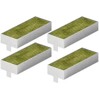 Alapure CleanAir Plus Koolstoffilter voor Gaggenau Vario 400 serie / 200 serie (4st.)