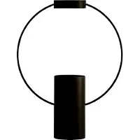 Sagaform Moon vaas 21 cm Zwart