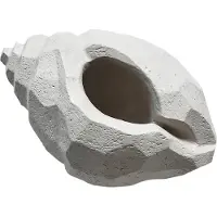 Cooee Design The Pear Shell sculptuur 16 cm Limestone