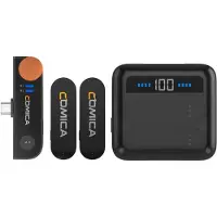 Comica Vimo S UC Draadloos Microfoonsysteem met 2 zenders voor USB-C