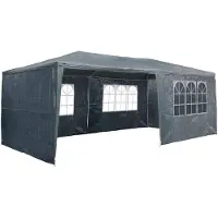 Maxx - Partytent feesttent 3x6m - zijwanden - ANTRACIET